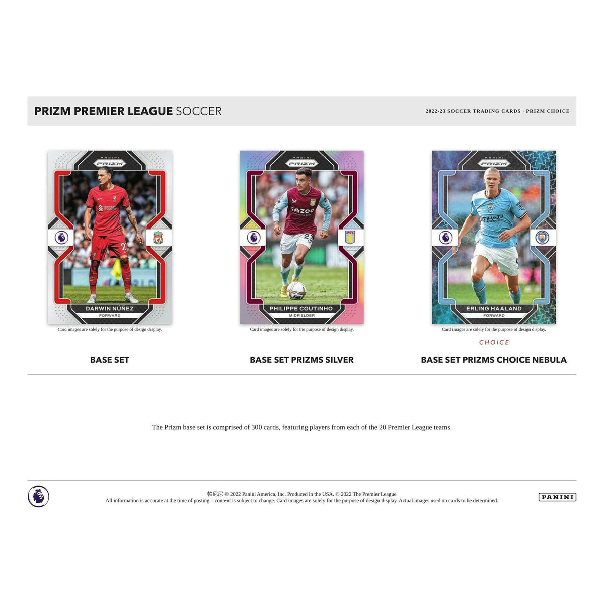 2022/23 Panini Prizm Premier League EPL Soccer Choice Box