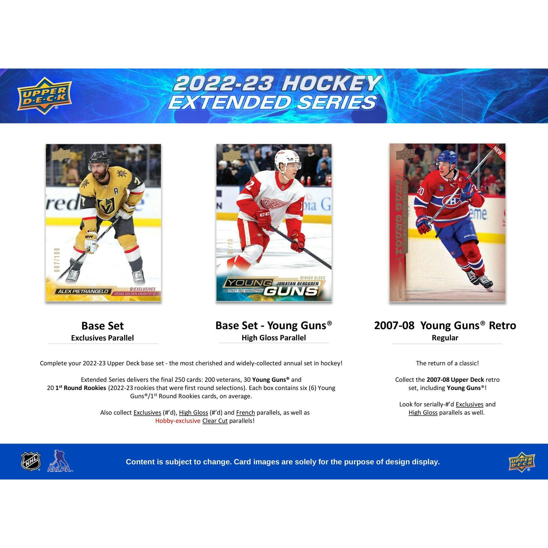 2022/23 Upper Deck Extended Series Hockey Hobby Pack