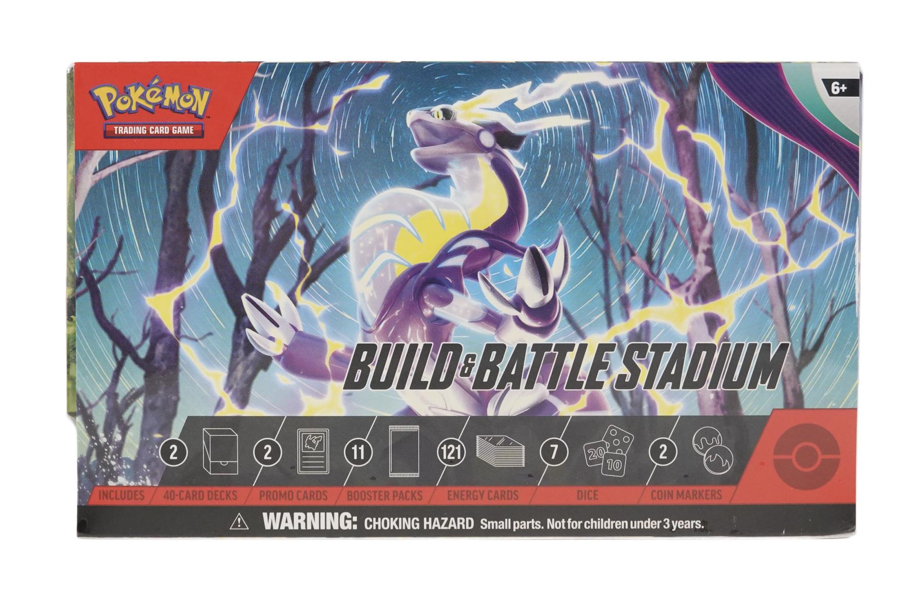 Pokemon Scarlet & Violet Build & Battle Stadium Box (Reed Buy)