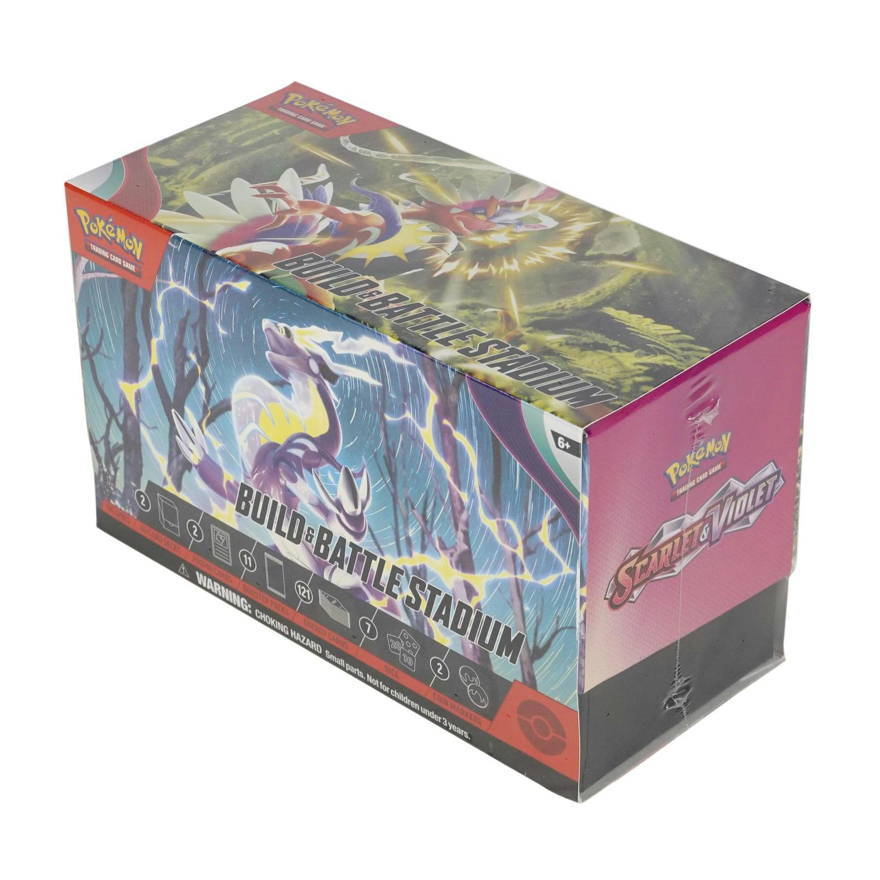 Pokemon Scarlet & Violet Build & Battle Stadium Box