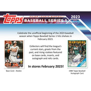 2023 Topps Series 1 Baseball Hanger Box