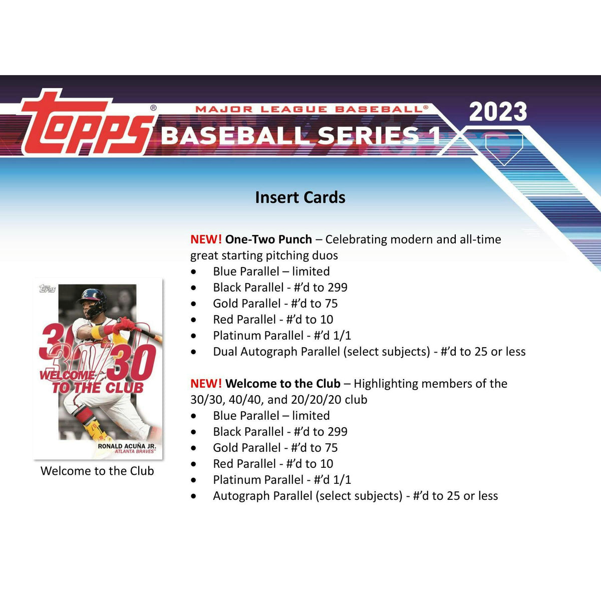 2023 Topps Series 1 Baseball Hanger Box