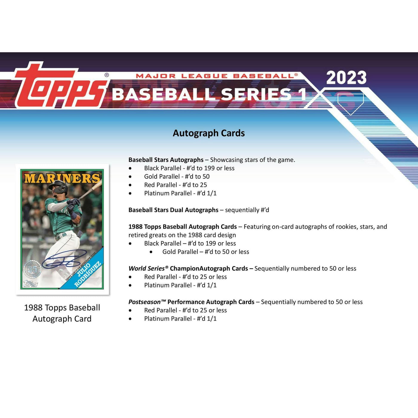 2023 Topps Series 1 Baseball Hanger Box