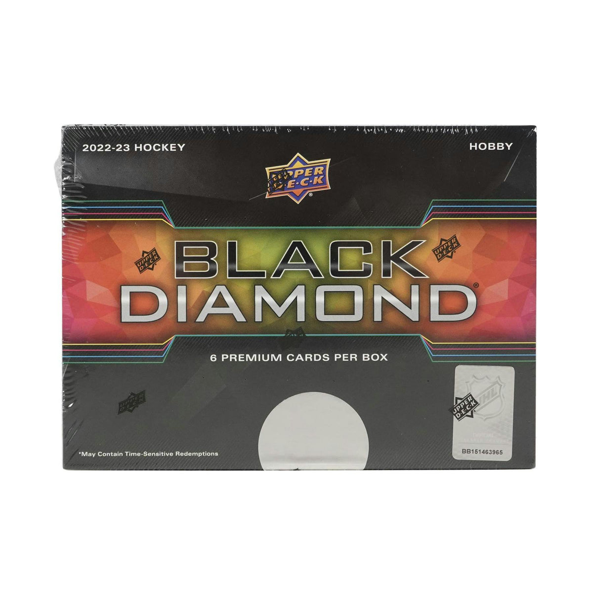 2022/23 Upper Deck Black Diamond Hockey Hobby 10-Box Case