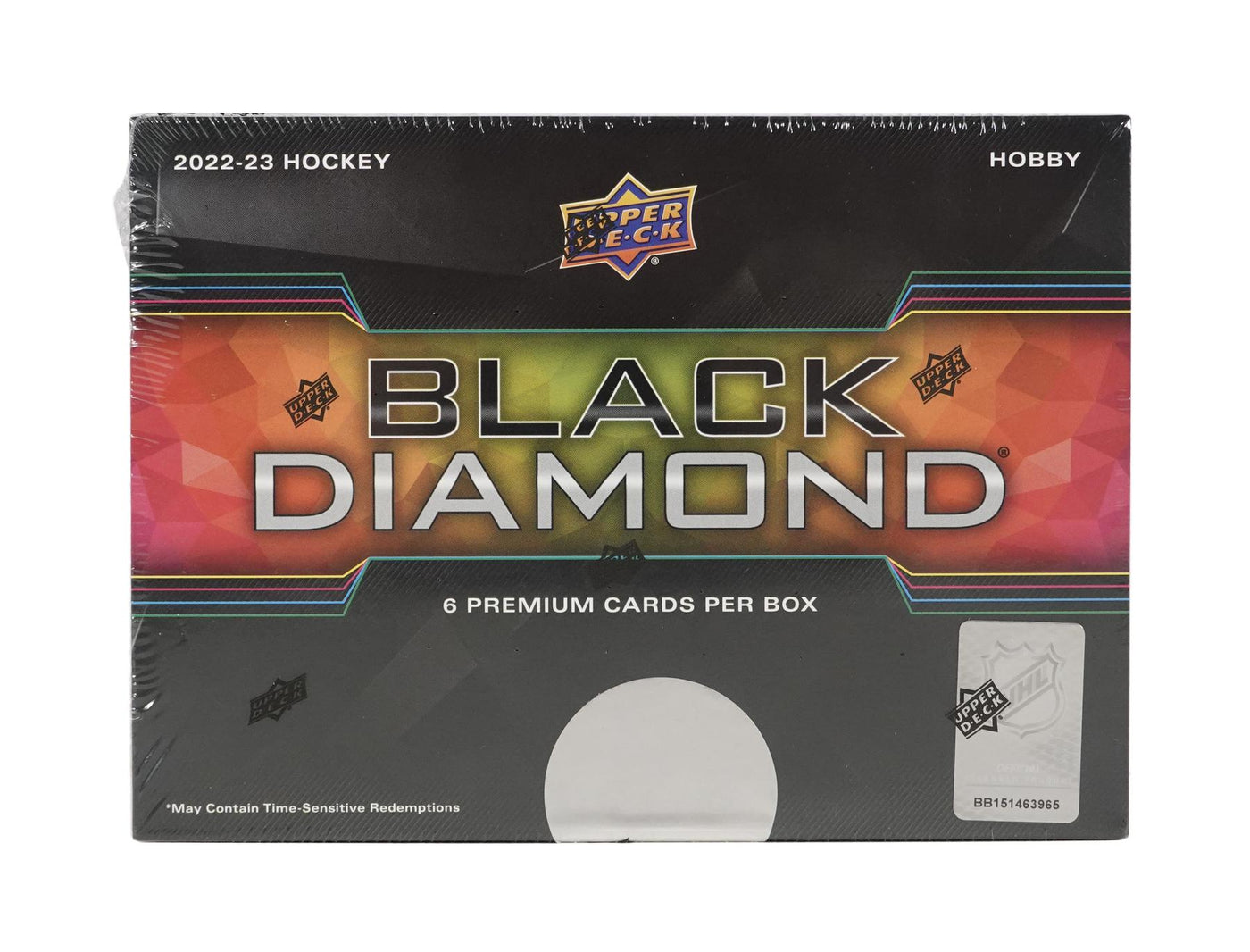 2022/23 Upper Deck Black Diamond Hockey Hobby Box