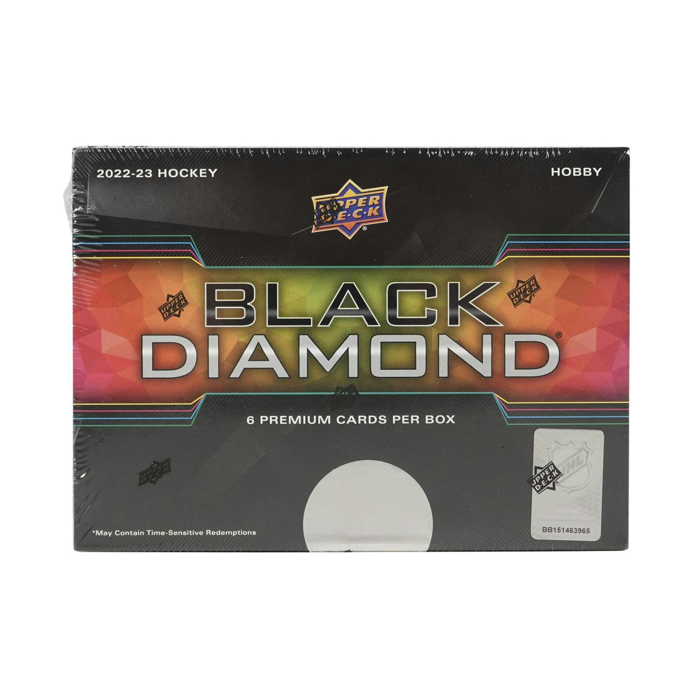 2022/23 Upper Deck Black Diamond Hockey Hobby Box