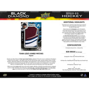 2022/23 Upper Deck Black Diamond Hockey Hobby Box