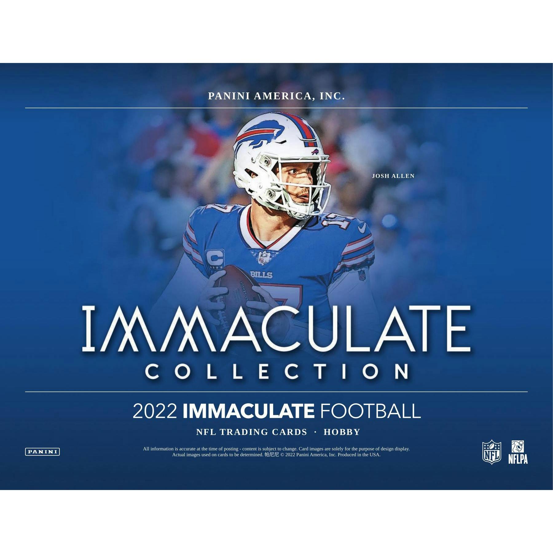 2022 Panini Immaculate Football Hobby Box