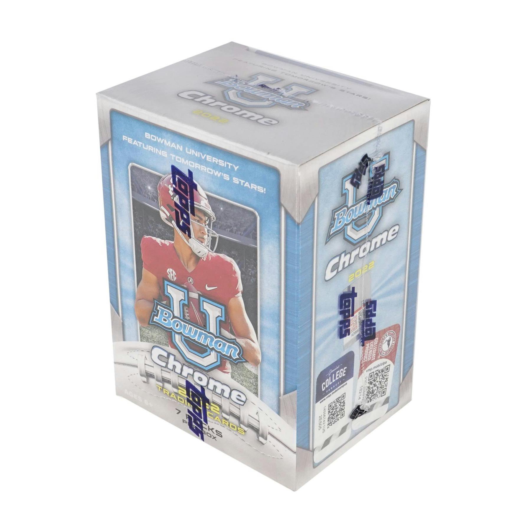 2022 Bowman Chrome University Football Blaster Box (Pink Refractor!)
