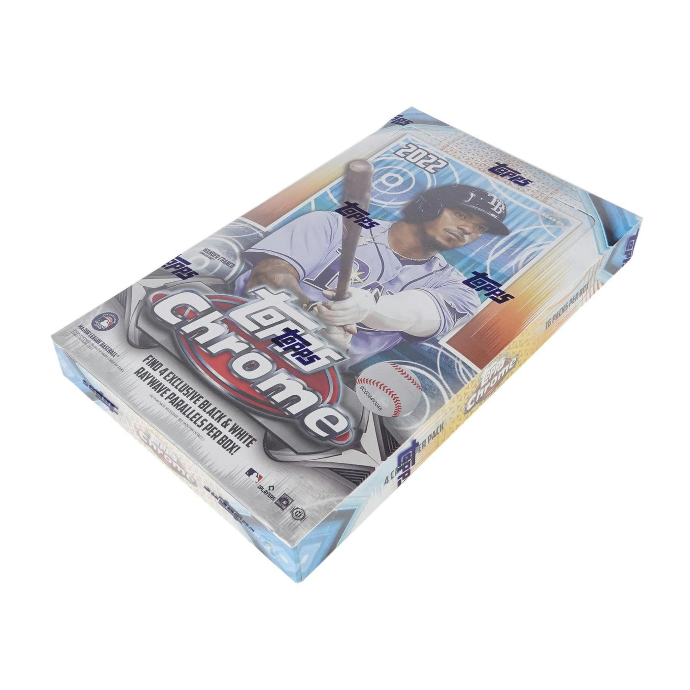 2022 Topps Chrome Sonic Baseball Hobby Lite 16-Box Case