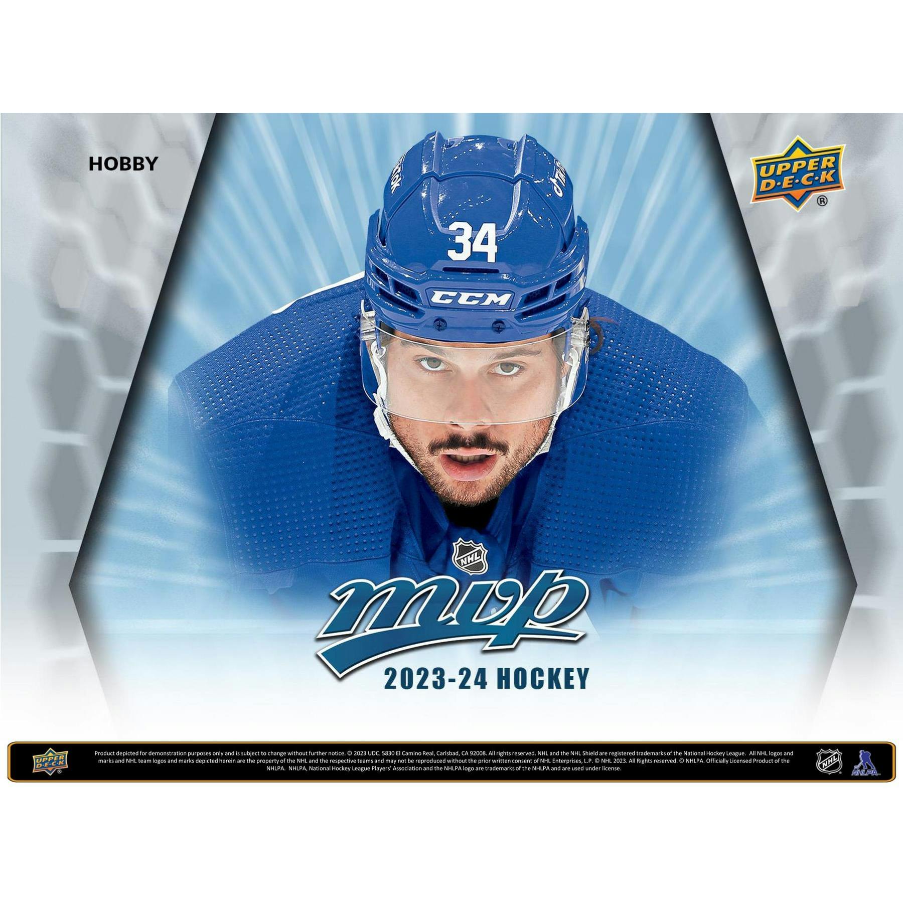 2023/24 Upper Deck MVP Hockey Hobby Box (Reed Buy)