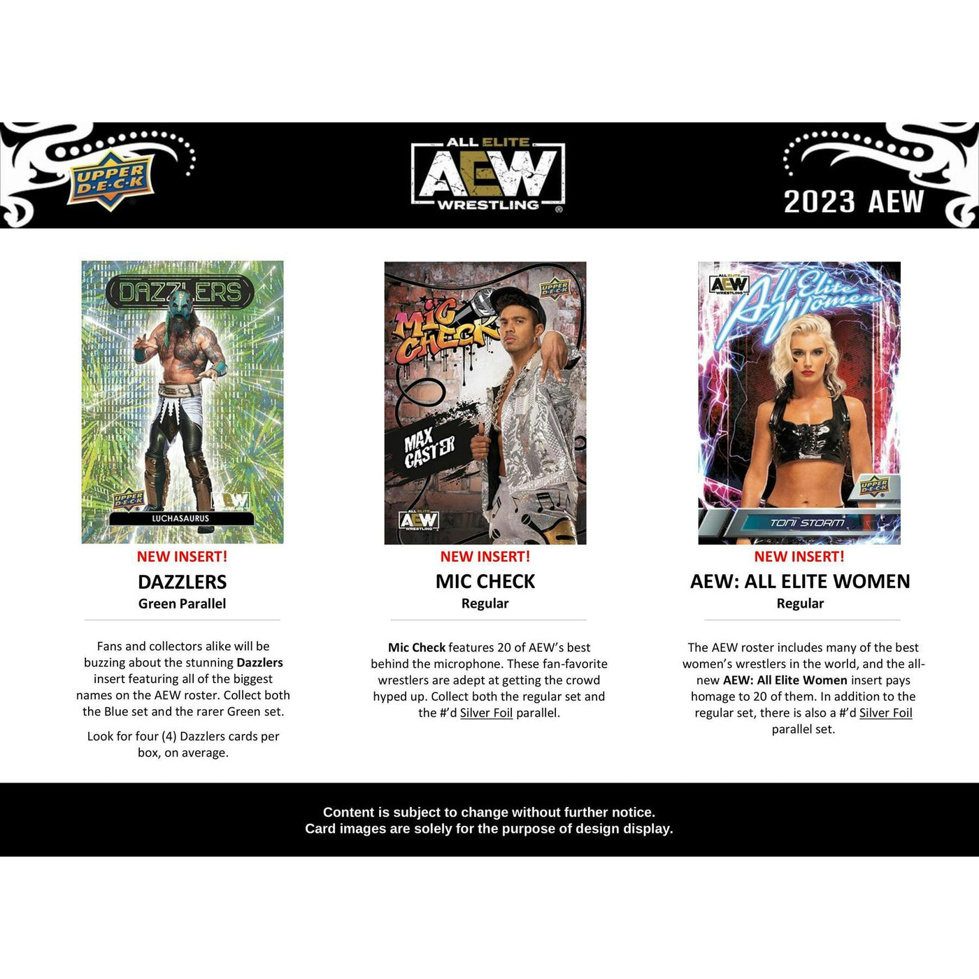 2023 Upper Deck All Elite Wrestling AEW Hobby Box