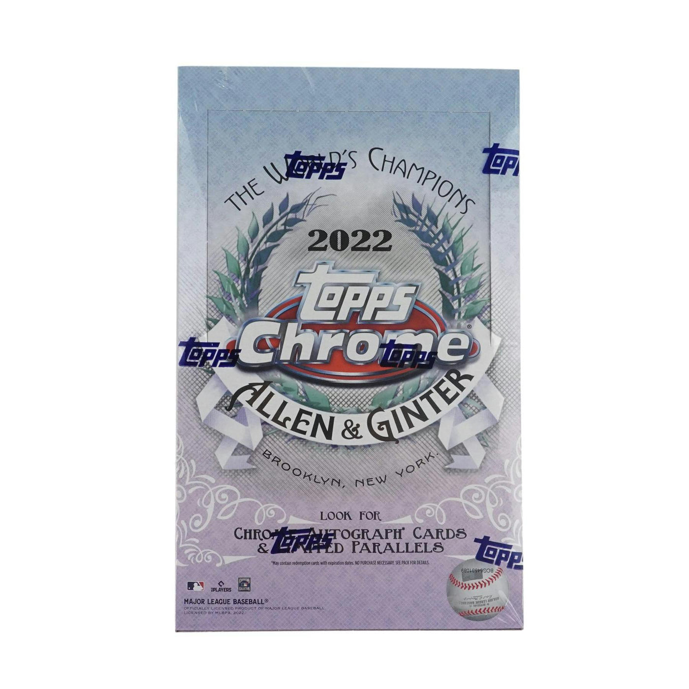 2022 Topps Allen & Ginter Chrome Baseball Hobby Box