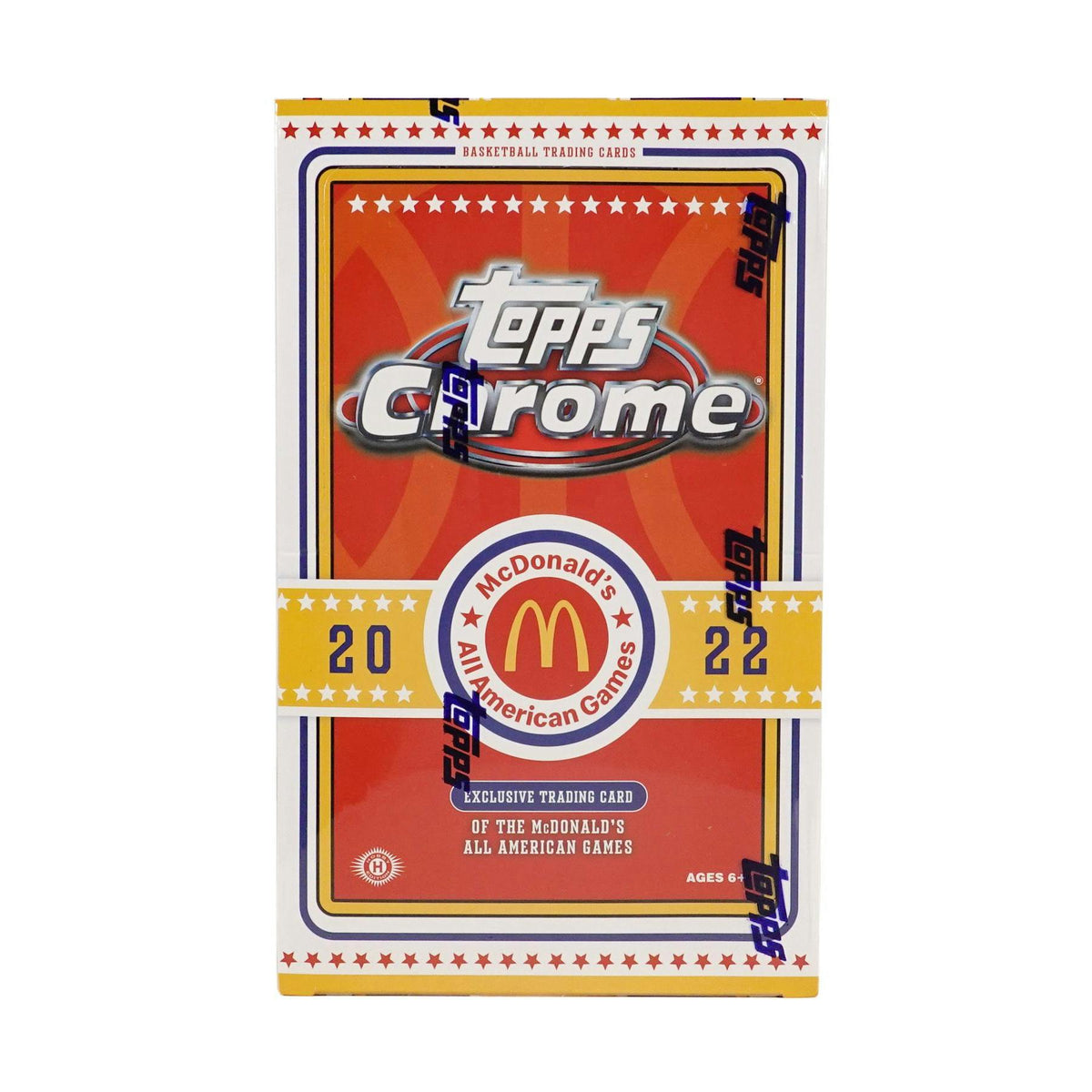 2022 Topps McDonald's All American Chrome Basketball Hobby Box