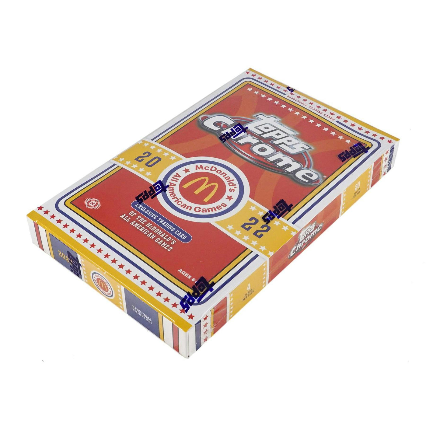 2022 Topps McDonald's All American Chrome Basketball Hobby Box