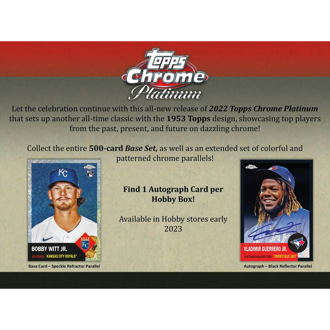 2022 Topps Chrome Platinum Anniversary Baseball Hobby Box