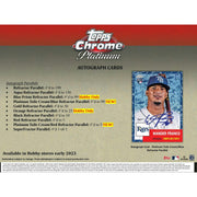 2022 Topps Chrome Platinum Anniversary Baseball Hobby Box