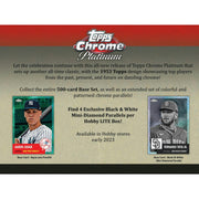 2022 Topps Chrome Platinum Anniversary Baseball Hobby LITE Box
