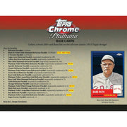 2022 Topps Chrome Platinum Anniversary Baseball Hobby LITE Box