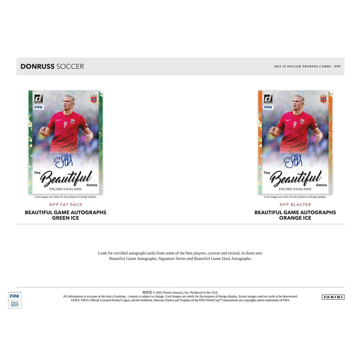 2022/23 Panini Donruss Soccer Jumbo Value Pack (Lot of 12 = 1 Box!)