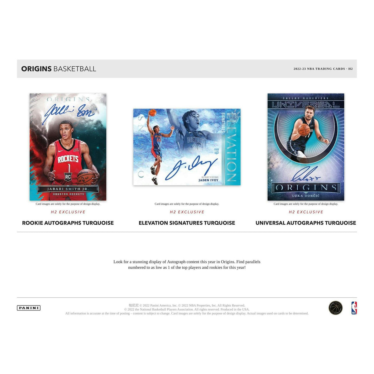 2022/23 Panini Origins Basketball H2 Box (Reed Buy)