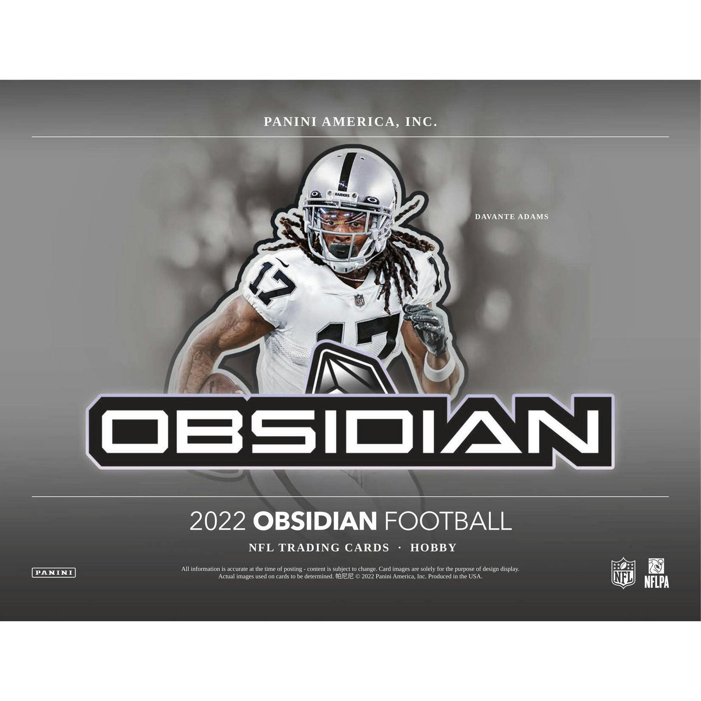2022 Panini Obsidian Football Hobby 12-Box Case