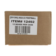 2022 Panini Obsidian Football Hobby 12-Box Case