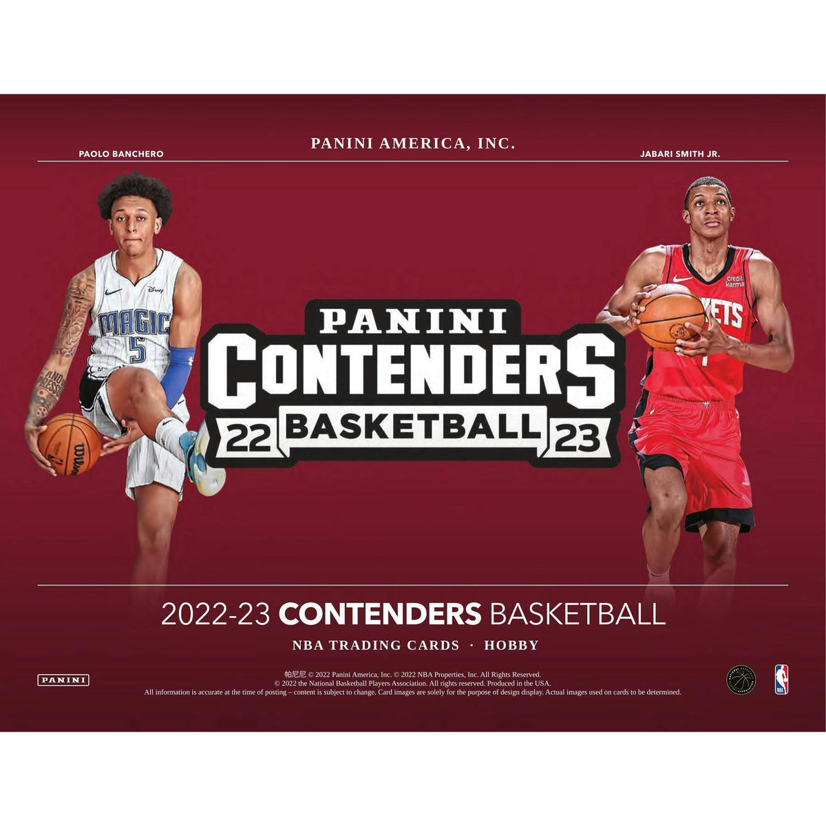 2022/23 Panini Contenders Basketball Hobby 12-Box Case