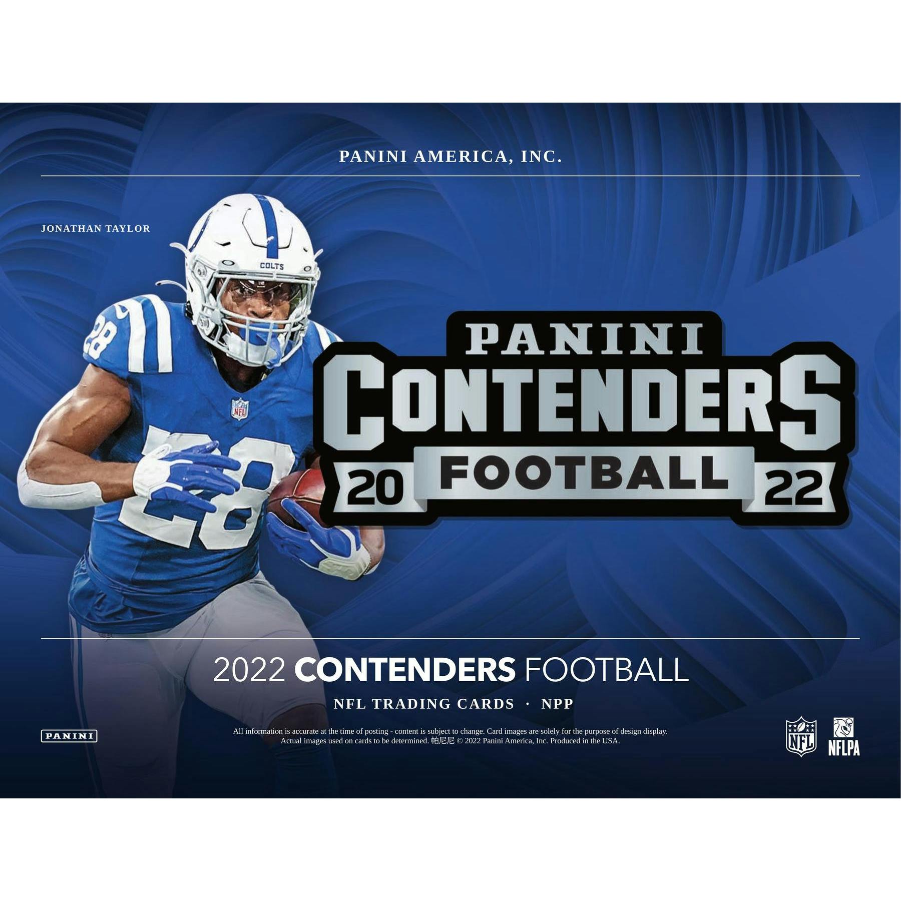 2022 Panini Contenders Football Jumbo Value Fat Pack Box (Emerald Parallels!)