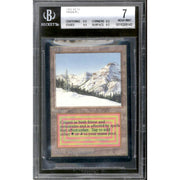Magic the Gathering Beta Taiga BGS 7 (8.5, 6.5, 9.5, 8.5) Dent on corner LIGHTLY PLAYED LP