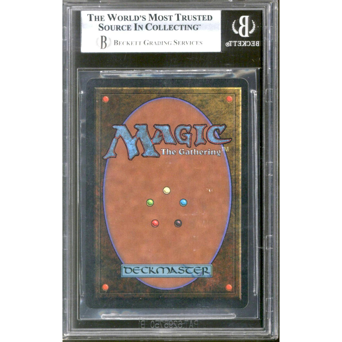 Magic the Gathering Beta Scrubland BGS 8.5 (9, 9, 9, 7.5) Scuff on back NEAR MINT NM