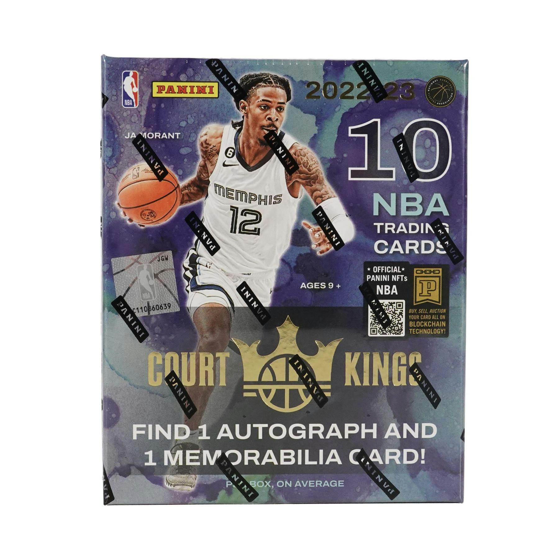 2022/23 Panini Court Kings Basketball Hobby Box