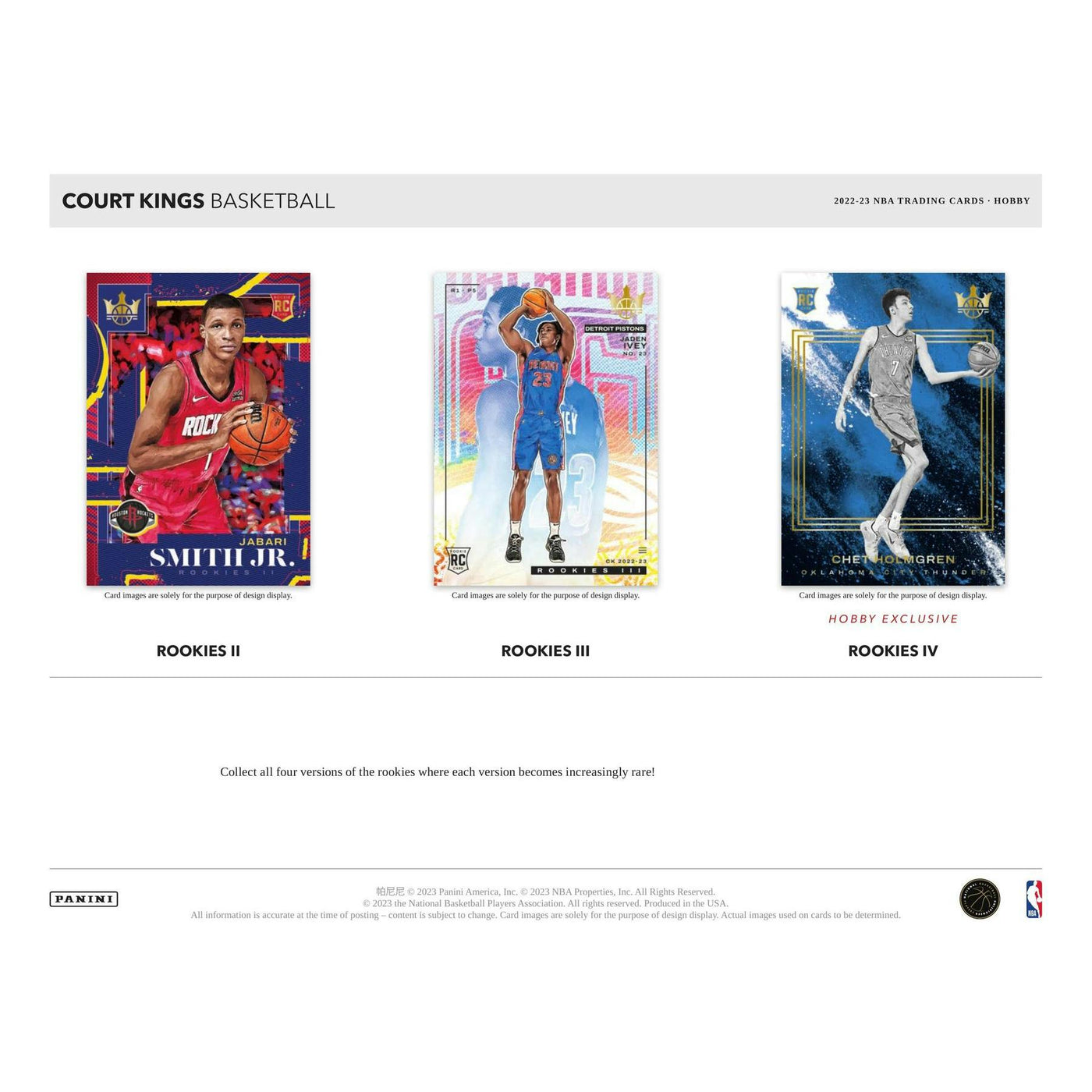 2022/23 Panini Court Kings Basketball Hobby Box
