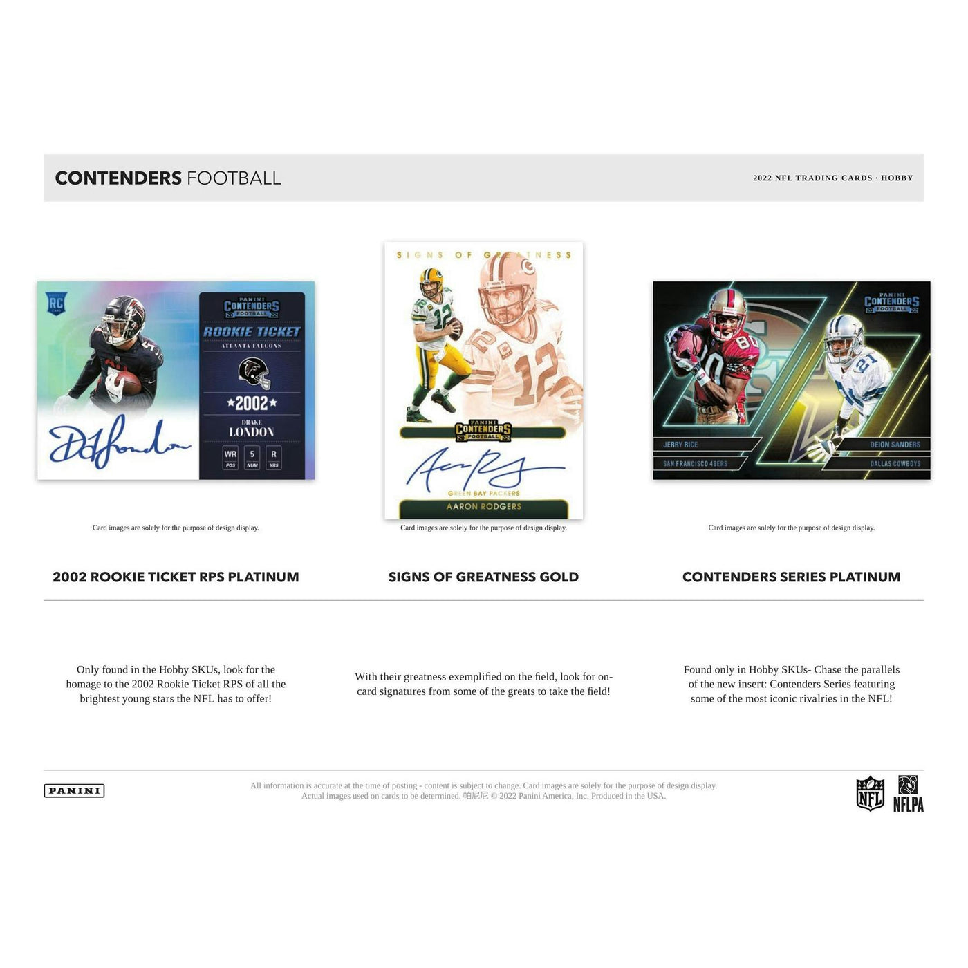 2022 Panini Contenders Football Hobby Pack