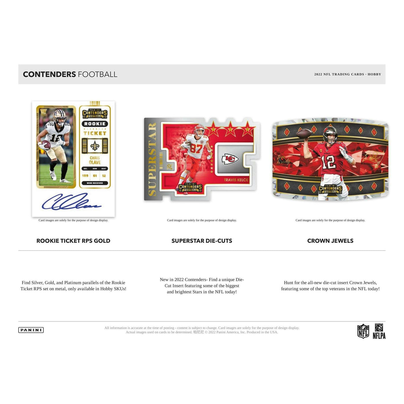 2022 Panini Contenders Football Hobby Box