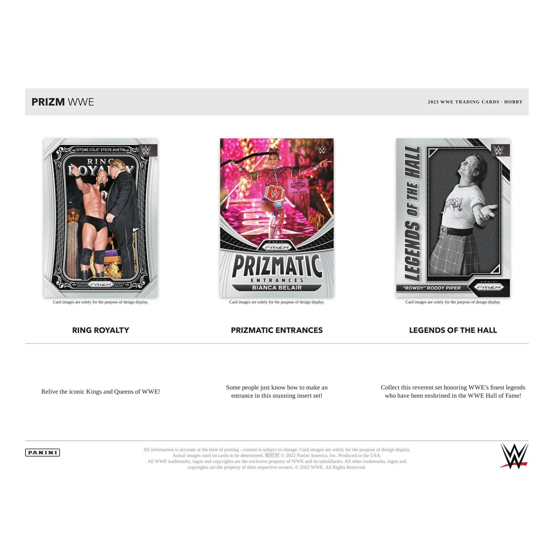 2023 Panini Prizm WWE Wrestling Hobby Box