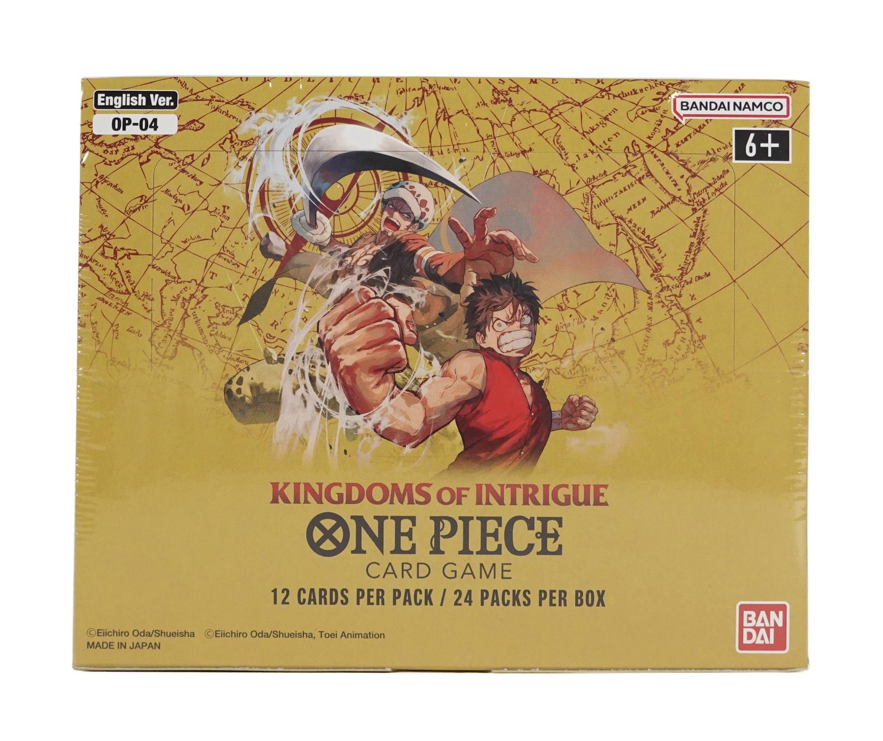 One Piece TCG: Kingdoms of Intrigue (OP-04) Booster Box