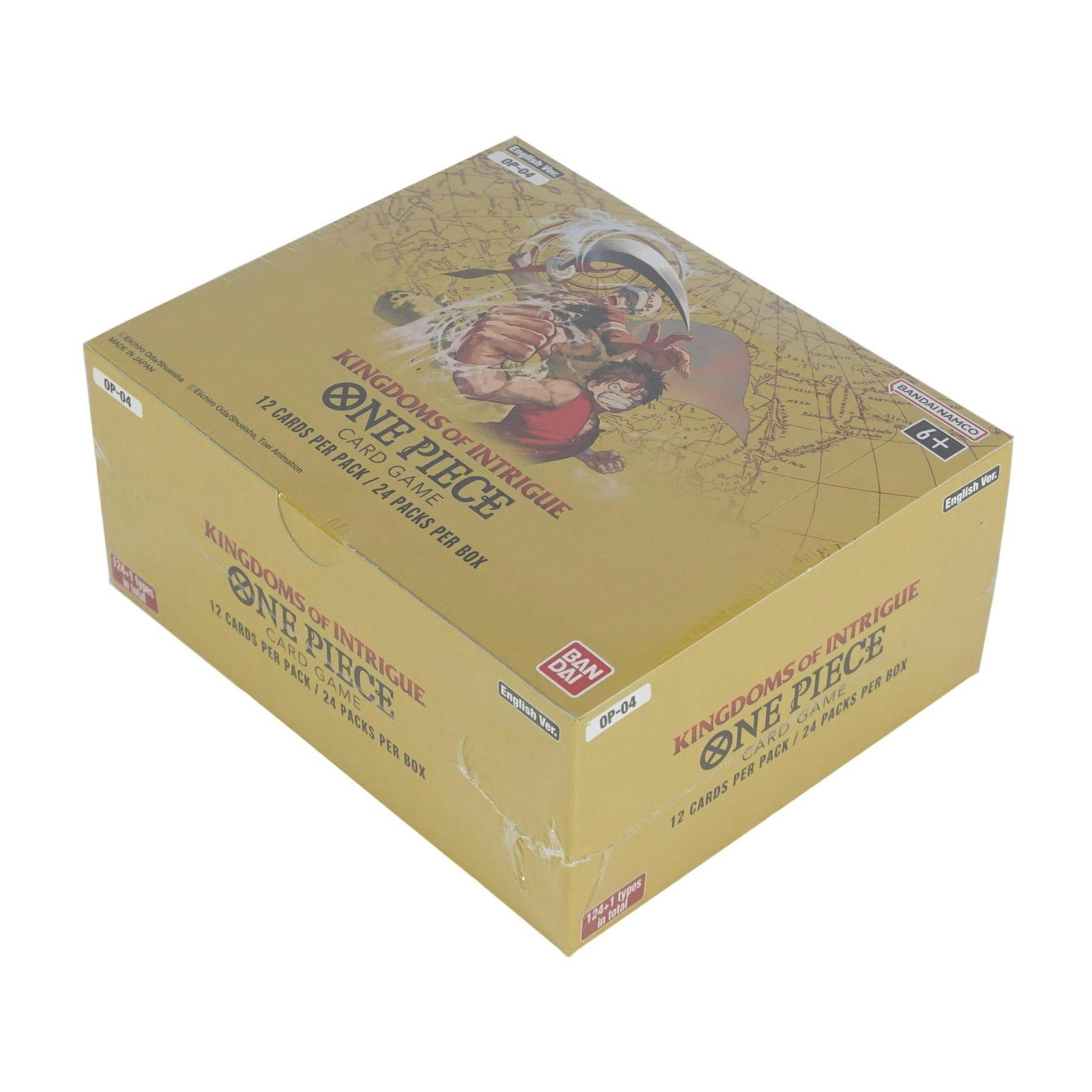 One Piece TCG: Kingdoms of Intrigue (OP-04) Booster 12-Box Case