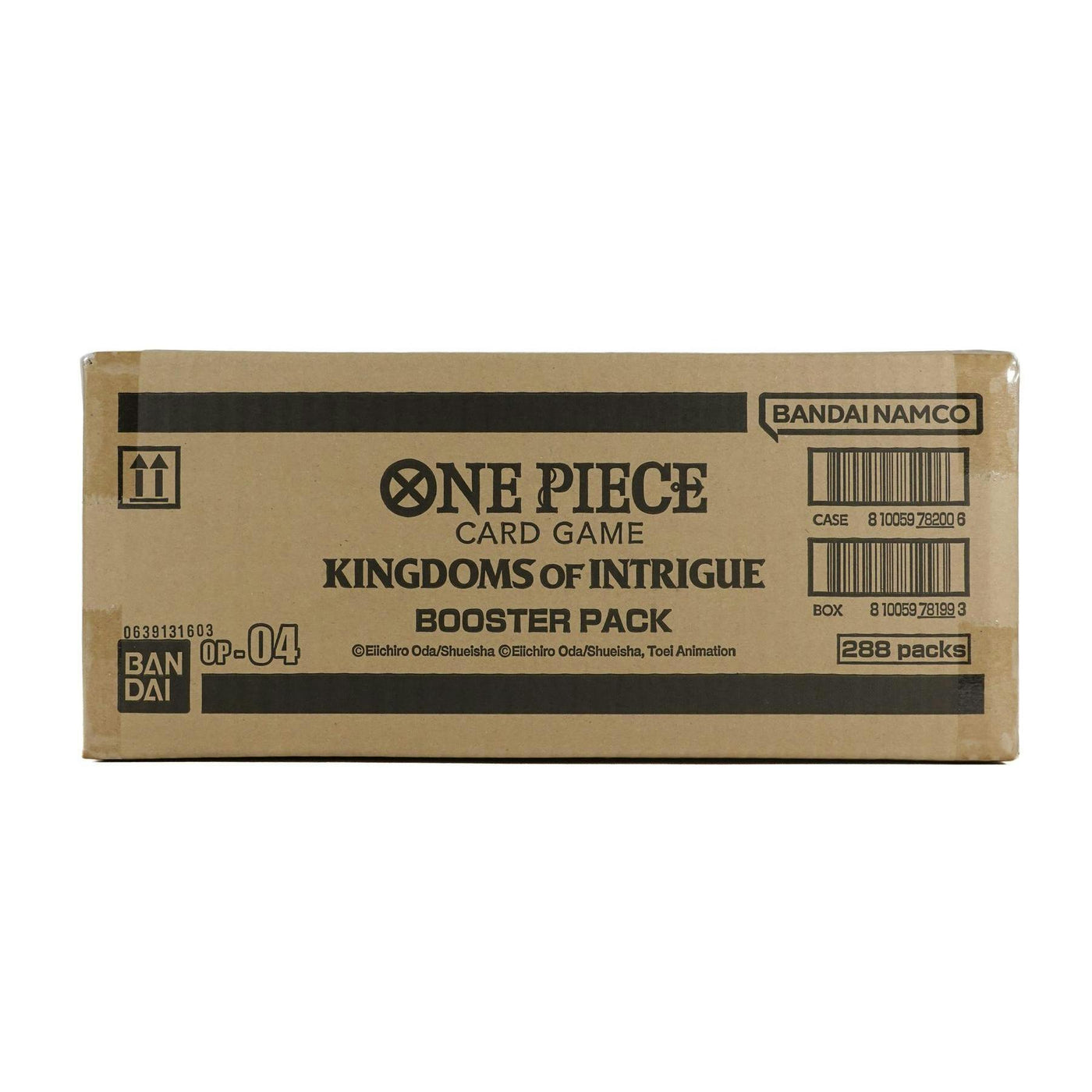 One Piece TCG: Kingdoms of Intrigue (OP-04) Booster 12-Box Case