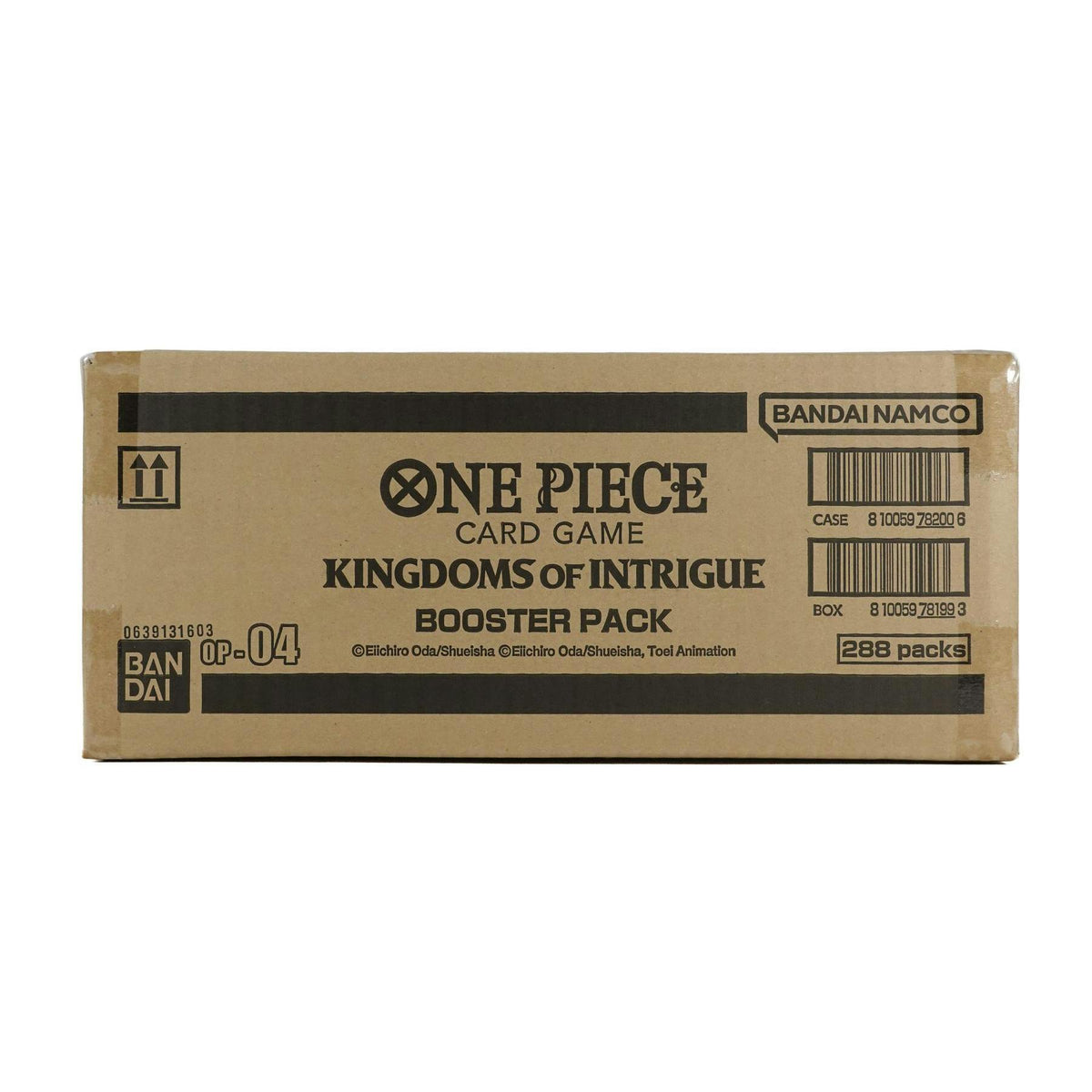 One Piece TCG: Kingdoms of Intrigue (OP-04) Booster 12-Box Case