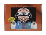 2022/23 Leaf Autographed Basketball Jersey Hobby Box (Reed Buy)