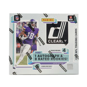2022 Panini Clearly Donruss Football Hobby 16-Box Case