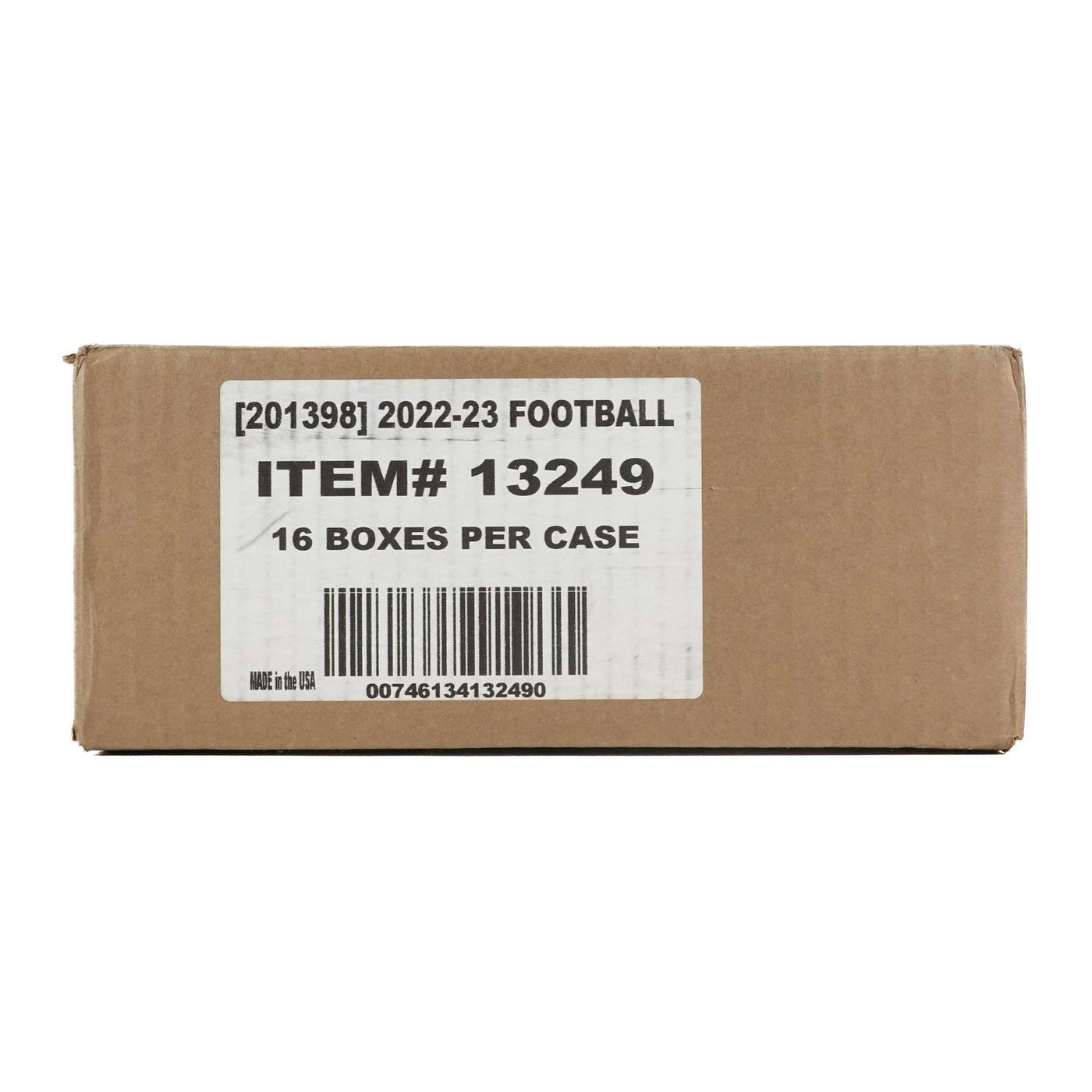 2022 Panini Clearly Donruss Football Hobby 16-Box Case
