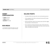 2022 Panini One Football Hobby 20-Box Case