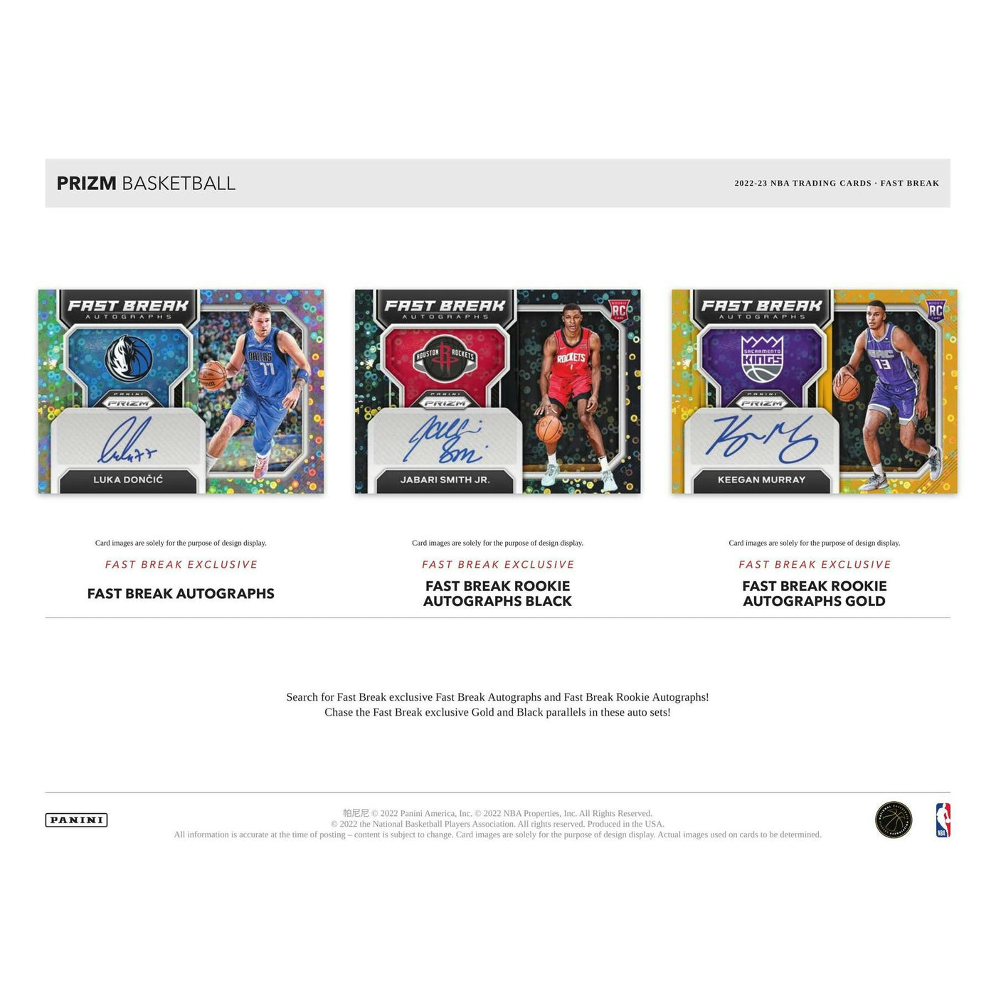 2022/23 Panini Prizm Basketball Fast Break Box