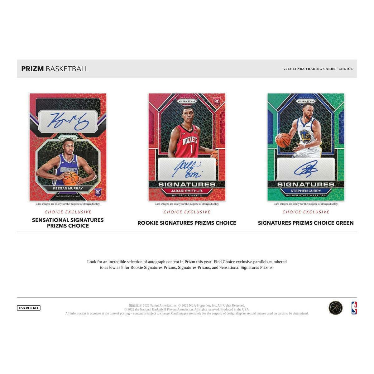2022/23 Panini Prizm Basketball Choice Box