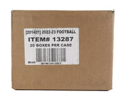 2022 Panini Contenders Optic Football Hobby 20-Box Case