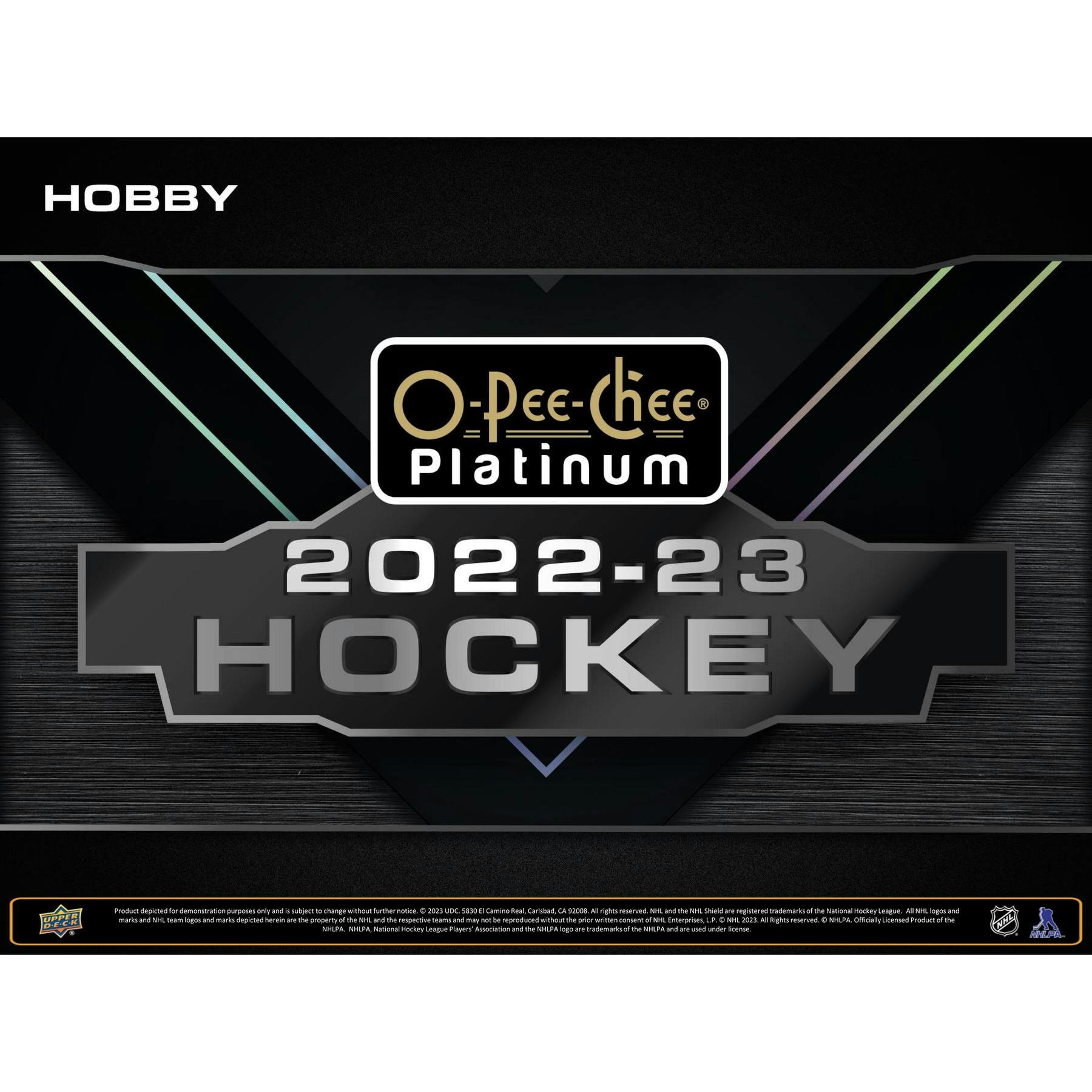 2022/23 Upper Deck O-Pee-Chee Platinum Hockey Hobby Pack