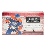 2022/23 Upper Deck O-Pee-Chee Platinum Hockey Hobby Box