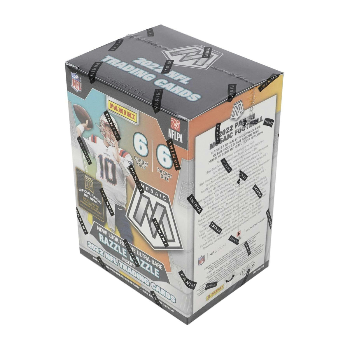 2022 Panini Mosaic Football Blaster Hobby Box (Red Inserts!) (Fanatics)